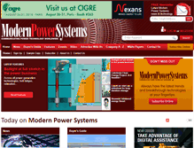 Tablet Screenshot of modernpowersystems.com